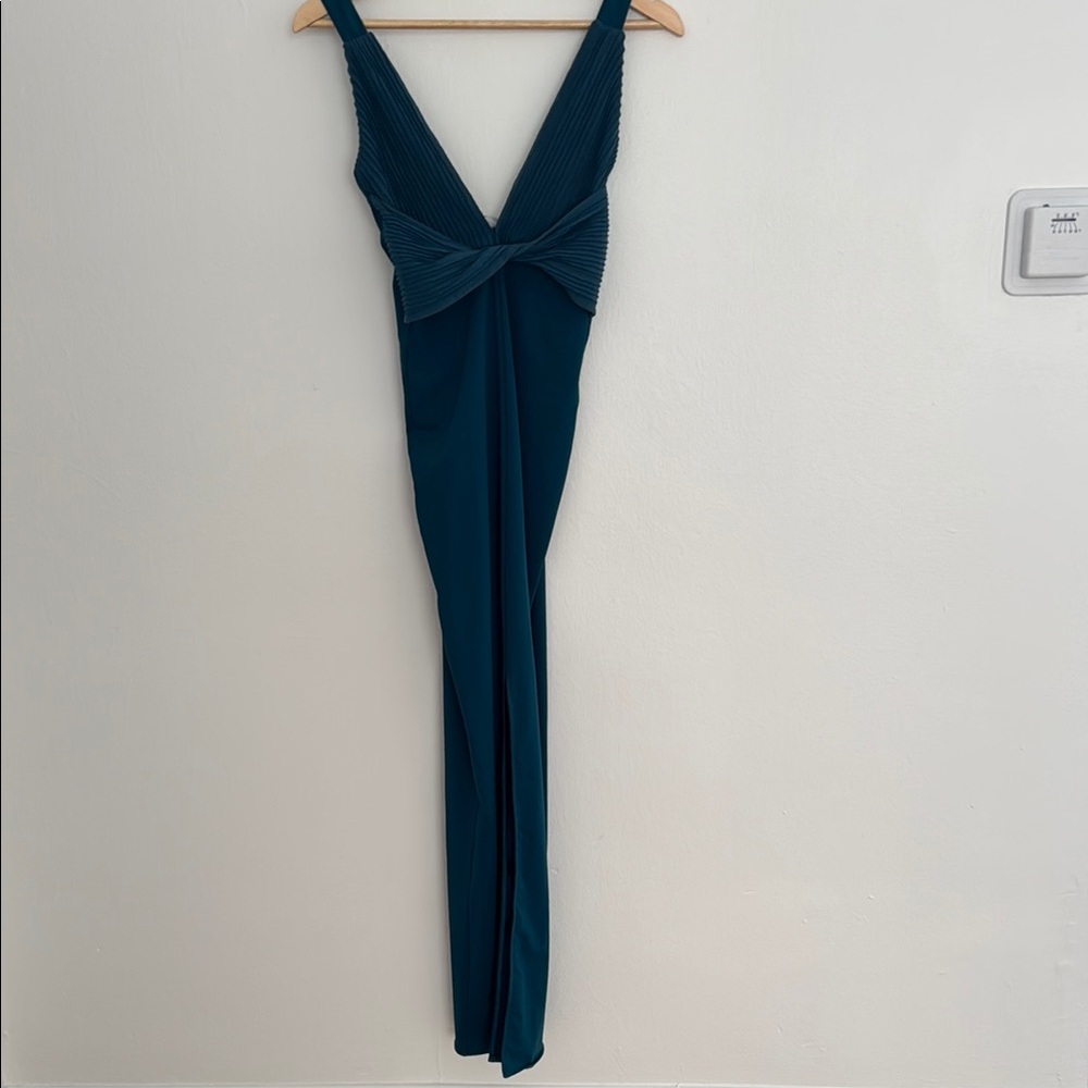 Angelys Balek Teal Gown